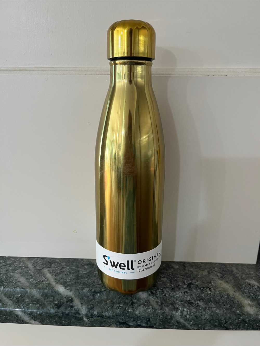 S'well Metallic Gold Insulated Water Bottle